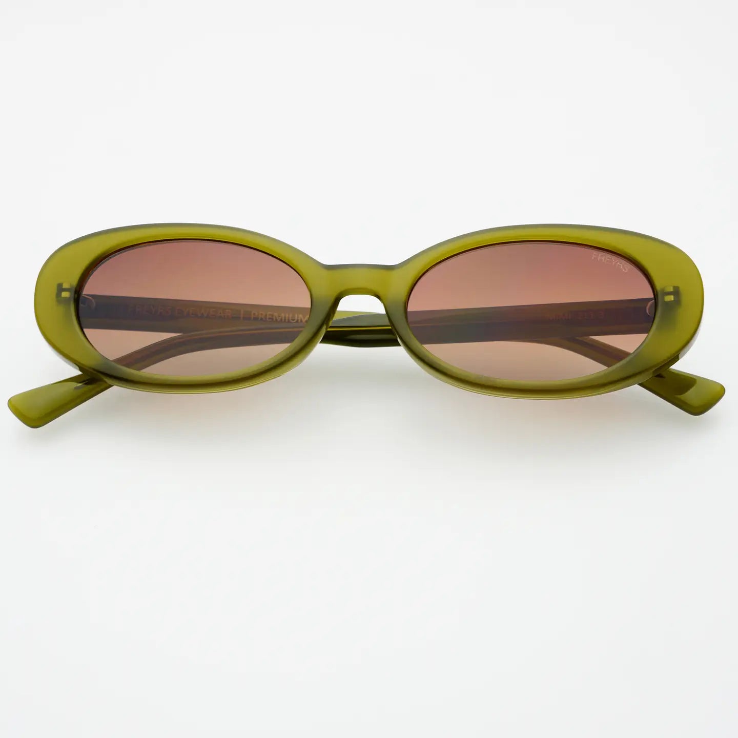 Mimi Acetate Oval Sunglasses