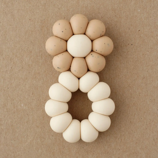 Freezer Teether - Chamomile | Speckled Cappuccino
