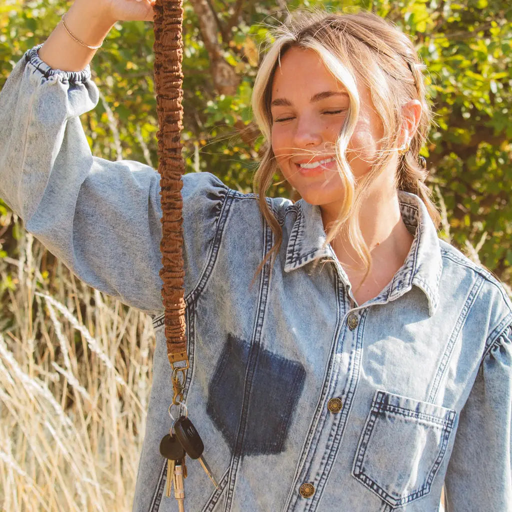 Birch Textured Lanyard