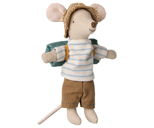 PRE-ORDER Hiker mouse, Big brother - Stripes (ships late January)