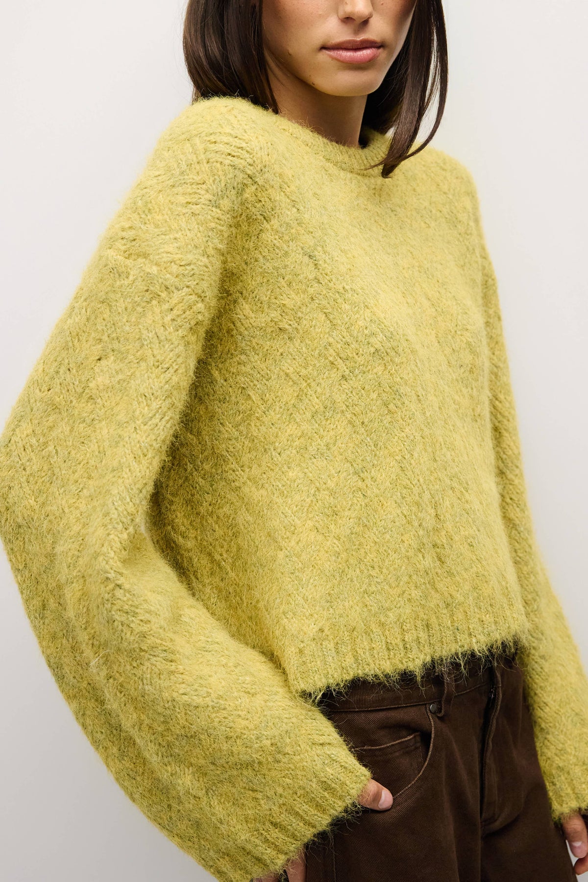 The Lila Sweater | Chunky Fuzzy Knit Oversized Sweater