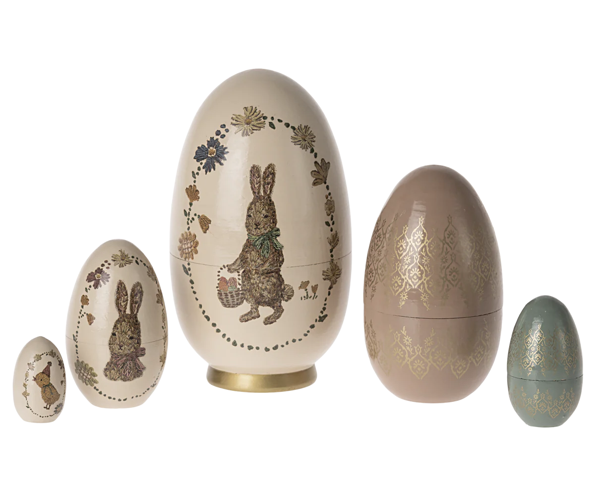 Easter Babushka Egg, 5 pcs