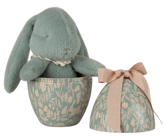 PRE-ORDER Easter egg with bunny - Mint (ships late January)