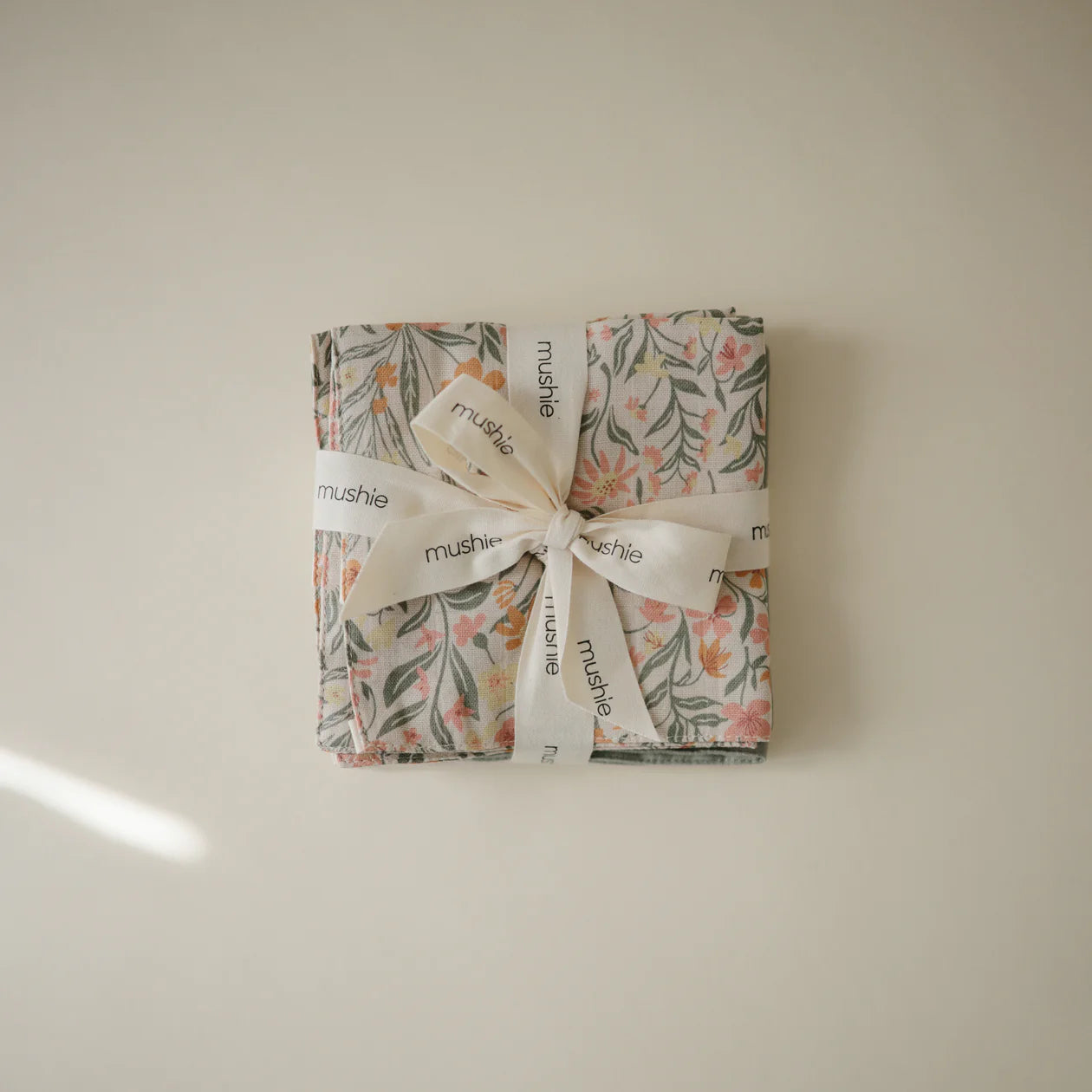Muslin Cotton Washcloth (Pastel Blooms Combo)