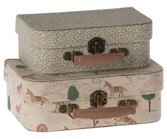 Maileg Fabric Suitcase Set of 2