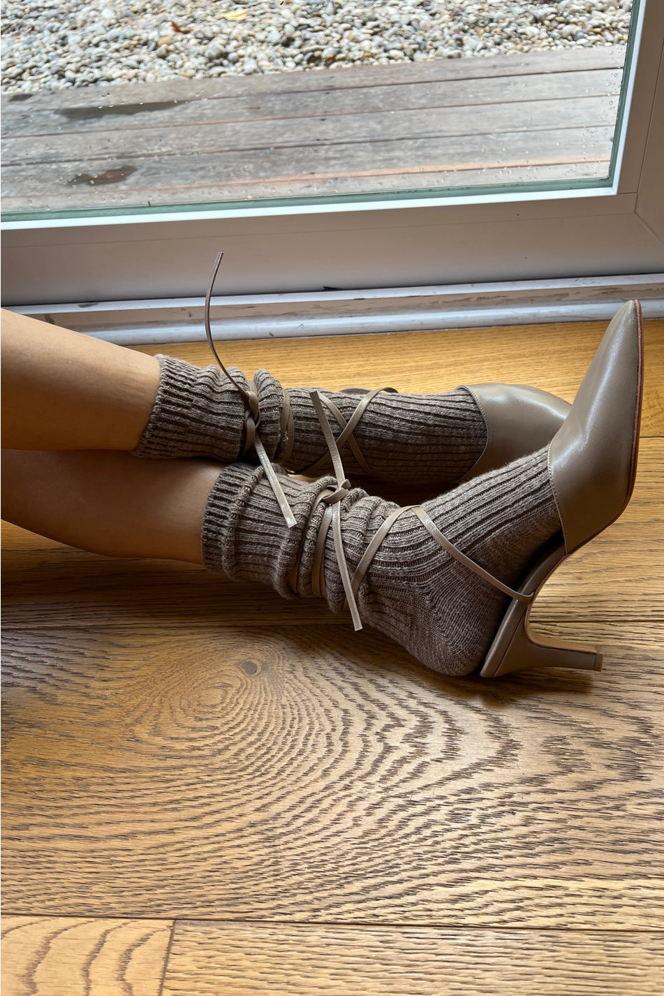 Cottage Socks | Flax