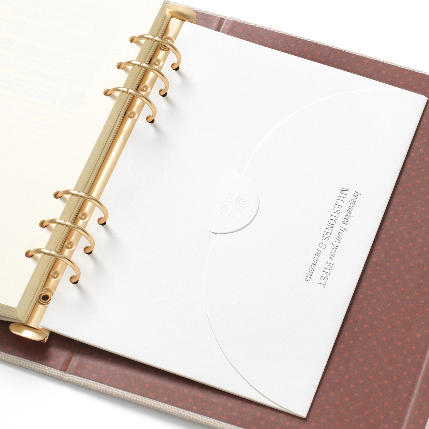 Baby Binder-Folio - Sun & Stars
