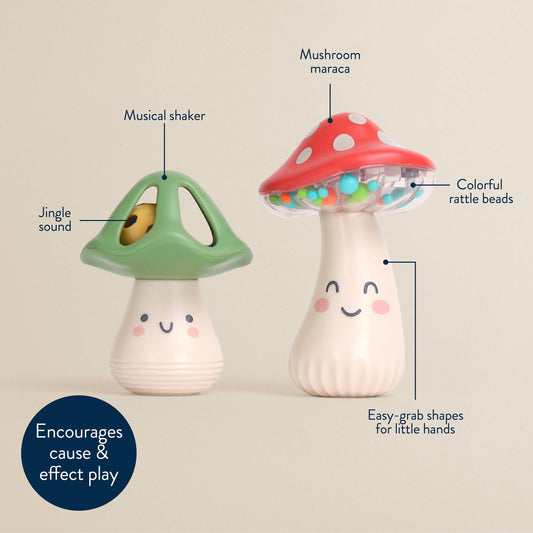 Mushroom Mini Maracas