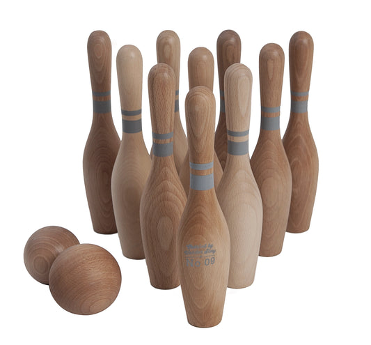 Wooden Bowling Set