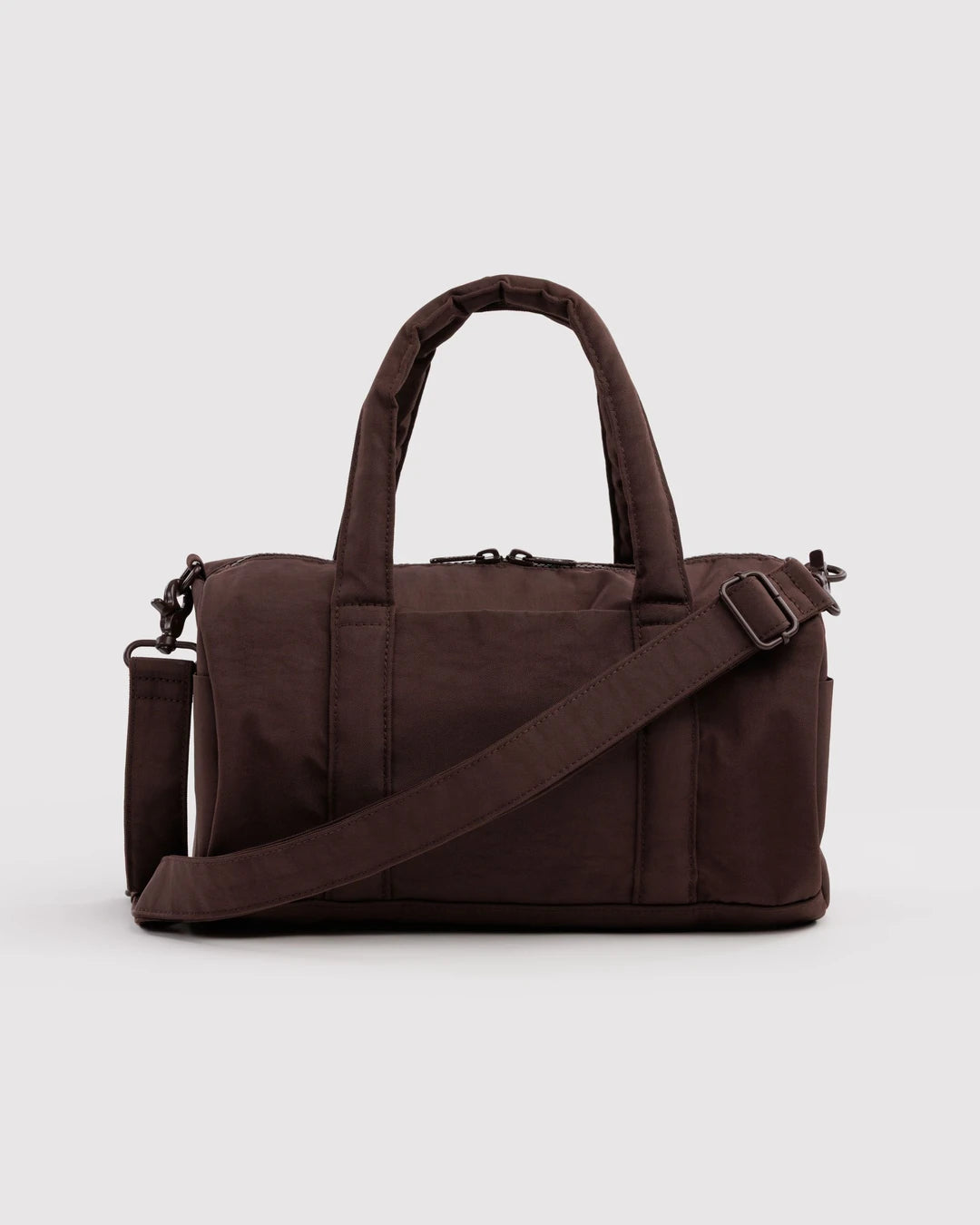 Coffee Nylon Duffle Bag