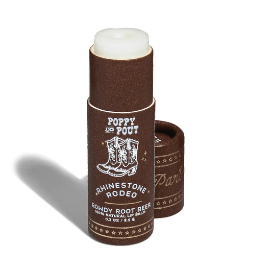 Lip Balm, Rhinestone Rodeo, Rowdy Rootbeer