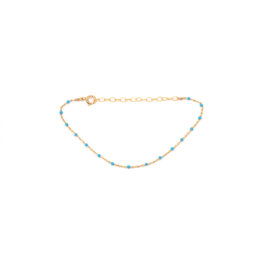 Enamel & Gold Bracelet
