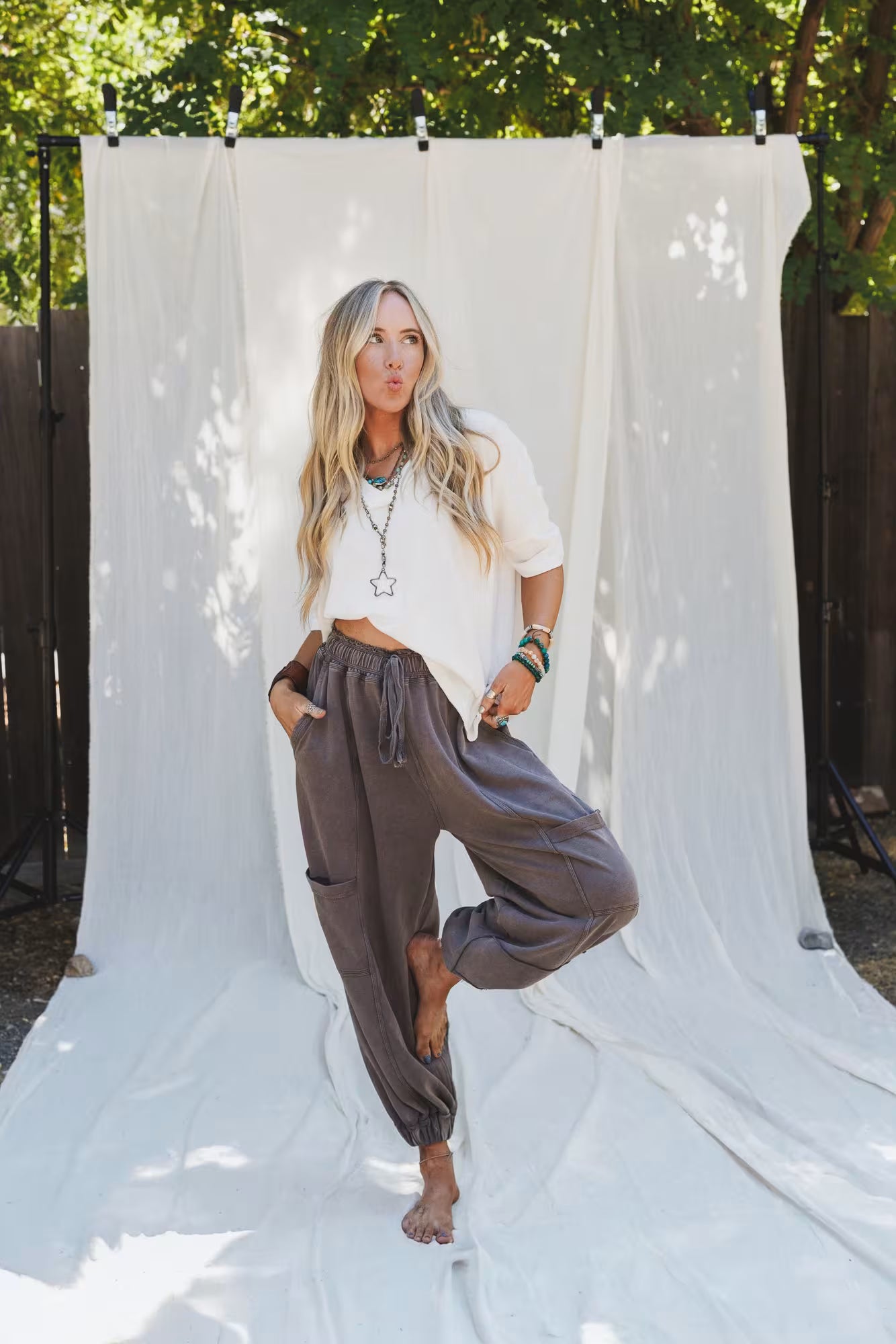 True To You Jogger Pant (Chocolate)