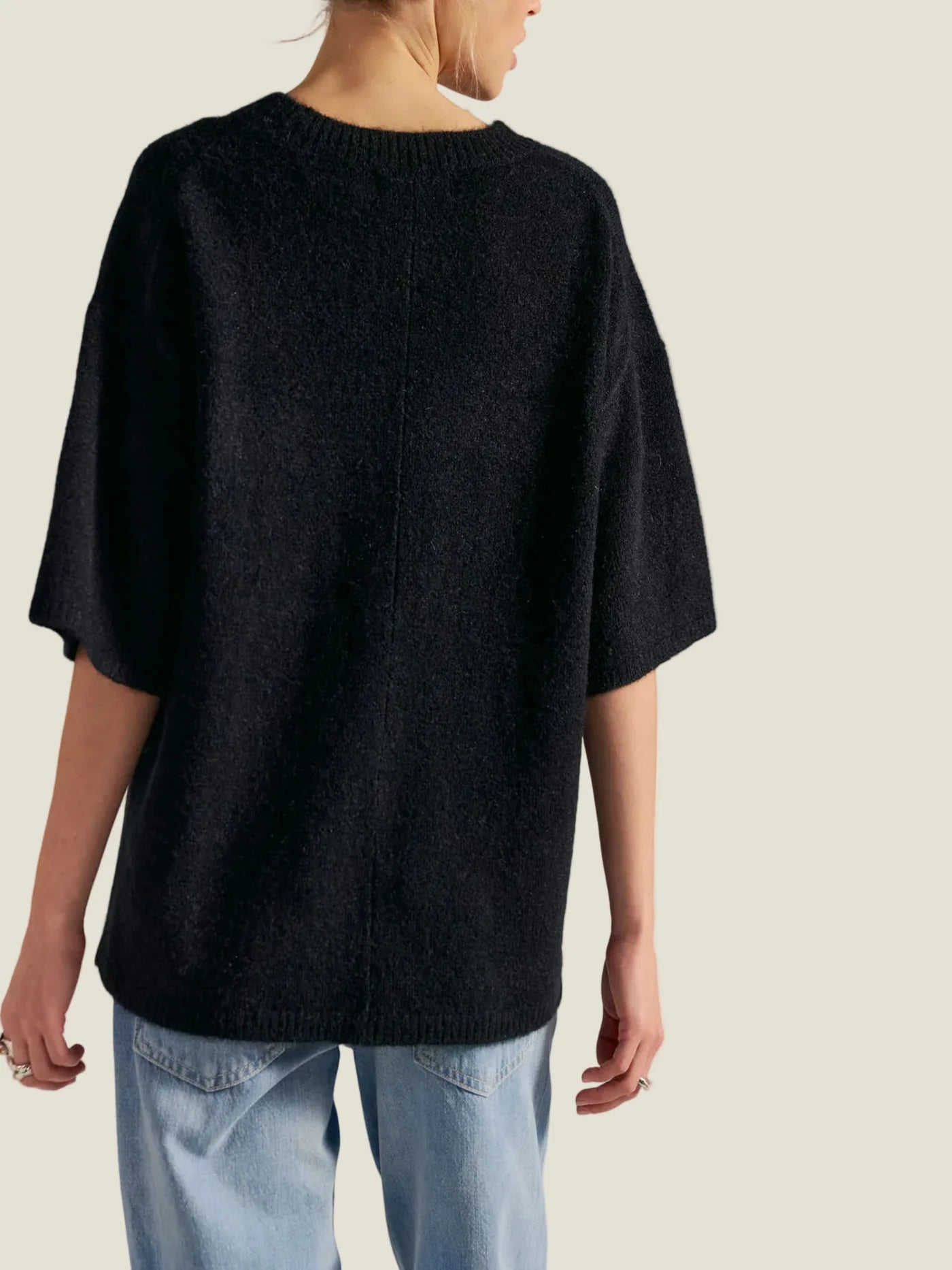 Black Margot SoftSpun Sweater Tee