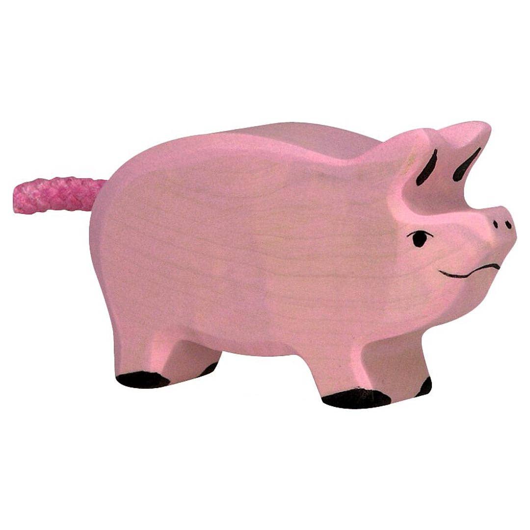 Wooden Piglet