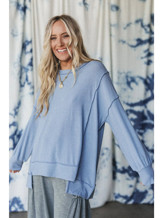 Sunset Dreamer Top (Blue)