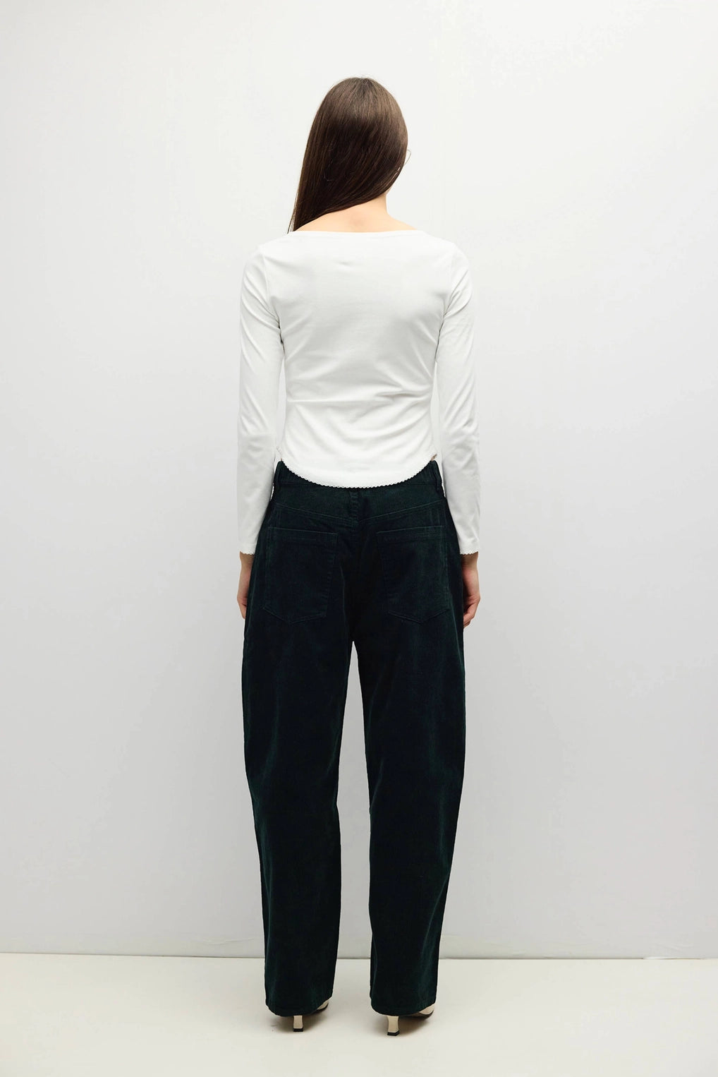 White Janel Top