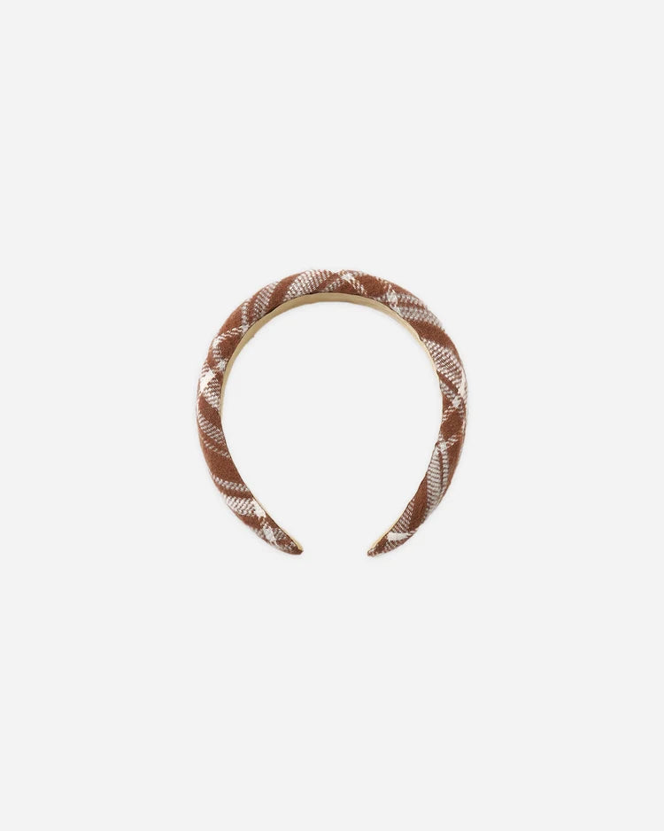 Padded Headband Aspen Plaid