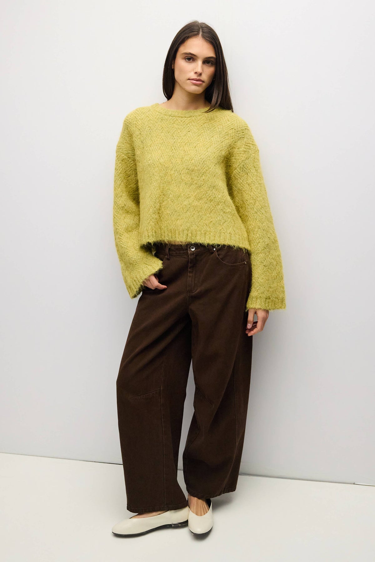 The Lila Sweater | Chunky Fuzzy Knit Oversized Sweater