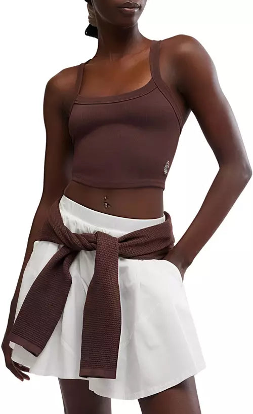 All Clear Solid Cami | Cocoa