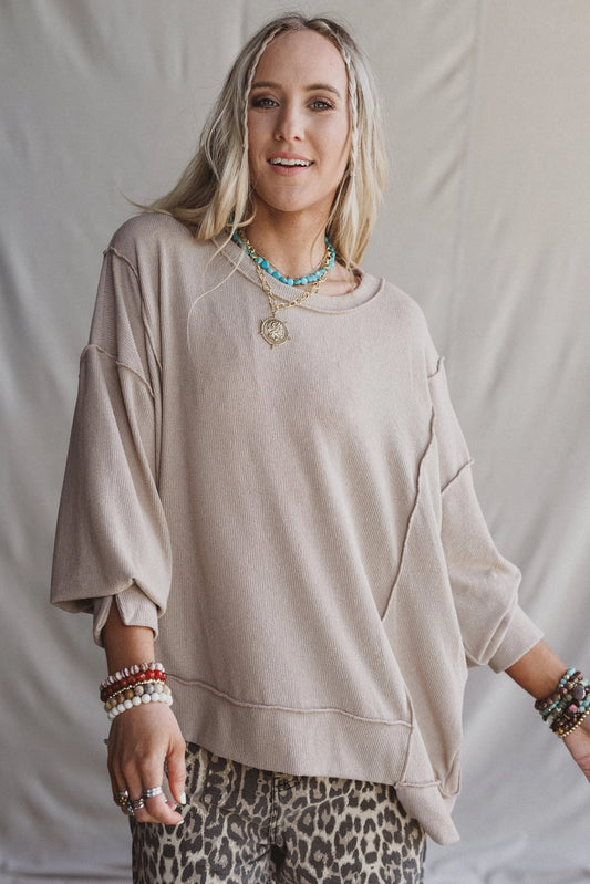 Sunset Dreamer Top - Taupe
