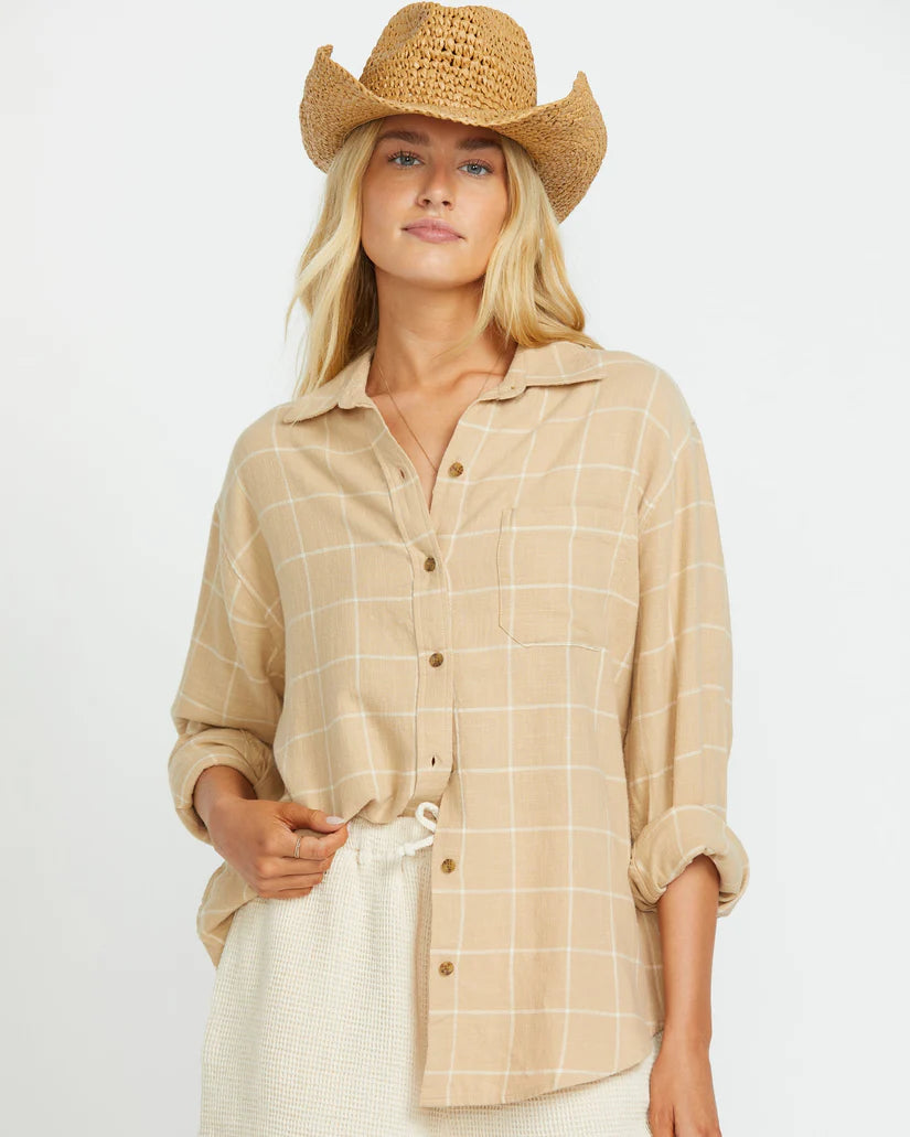 Layer Up Long Sleeve Shirt Check