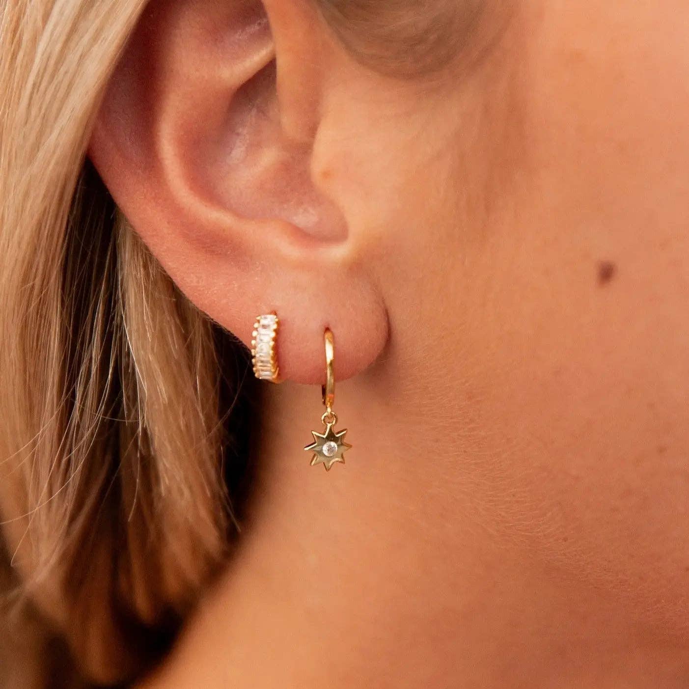 Sunburst Hoops