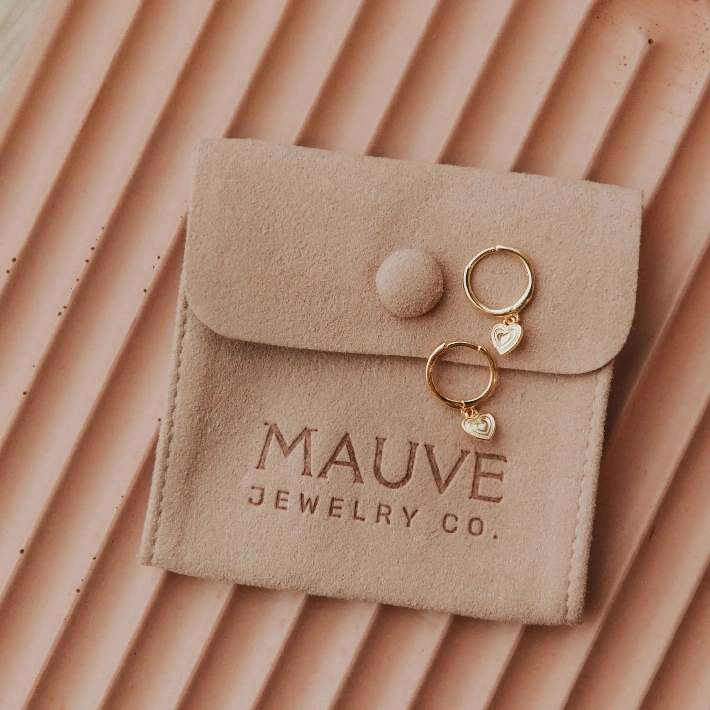 Lovestruck Heart Hoops