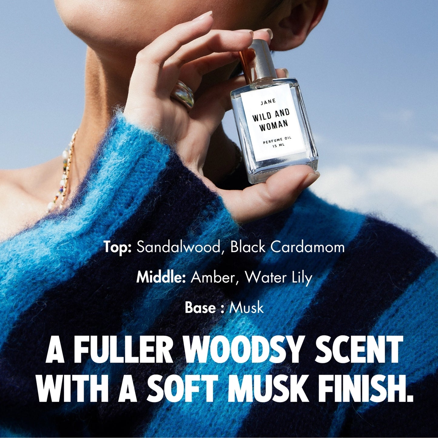 Jane Perfume Oil - the Scout - Santal Fragrances