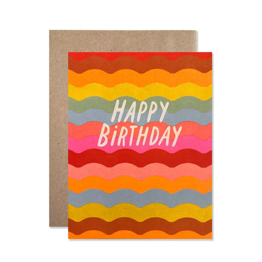 Birthday Card Ricrac