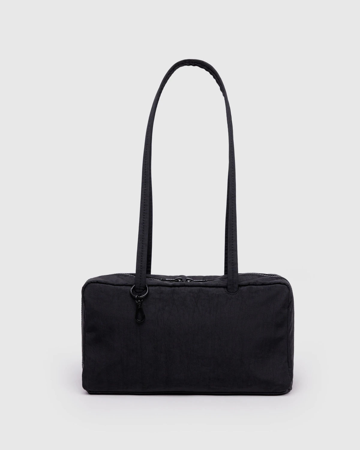 Nylon Bowler Bag (Black)
