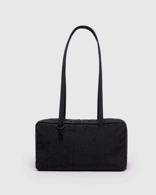 Nylon Bowler Bag (Black)