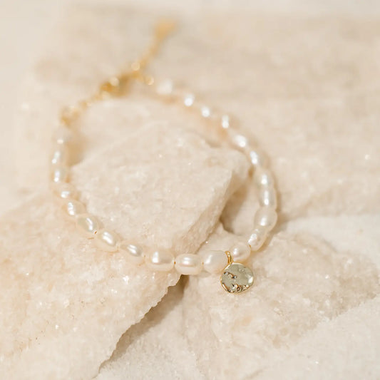 Golden Tide Freshwater Pearl Bracelet