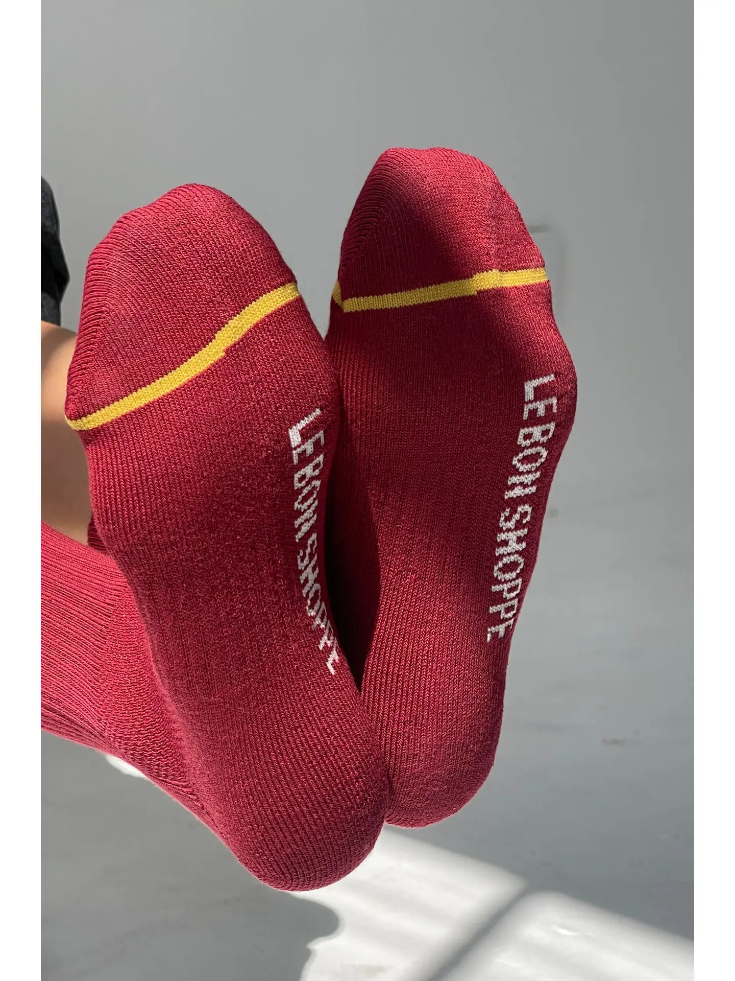 Boyfriend Socks (Cardinal)