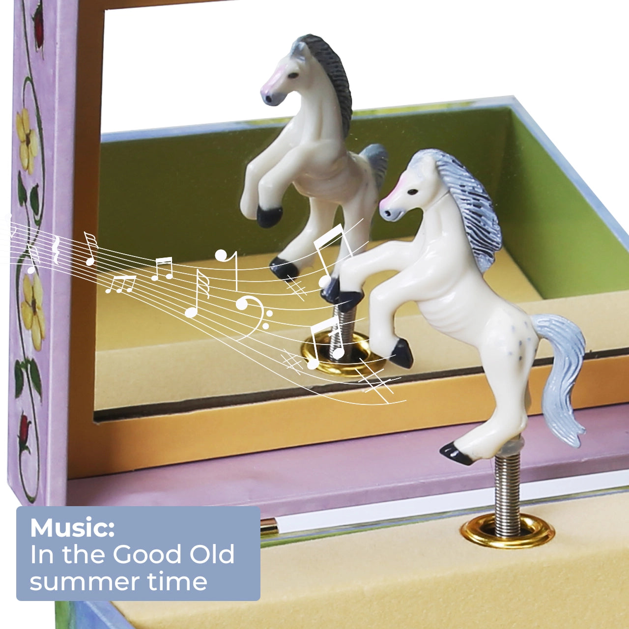 Horse Fairy Music Jewelry Box
