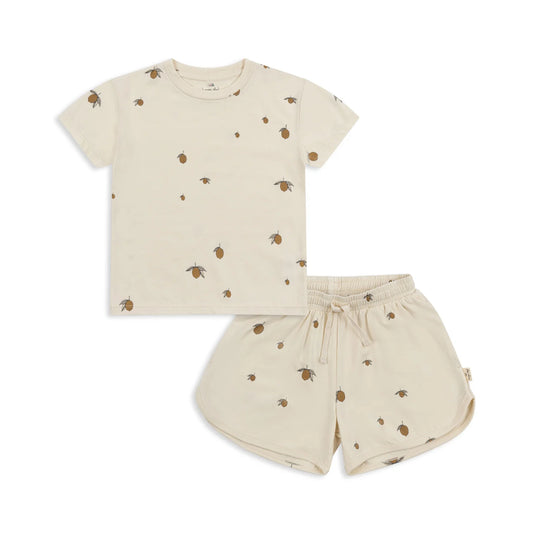 Organic Cotton 2 Piece Set | Lemons