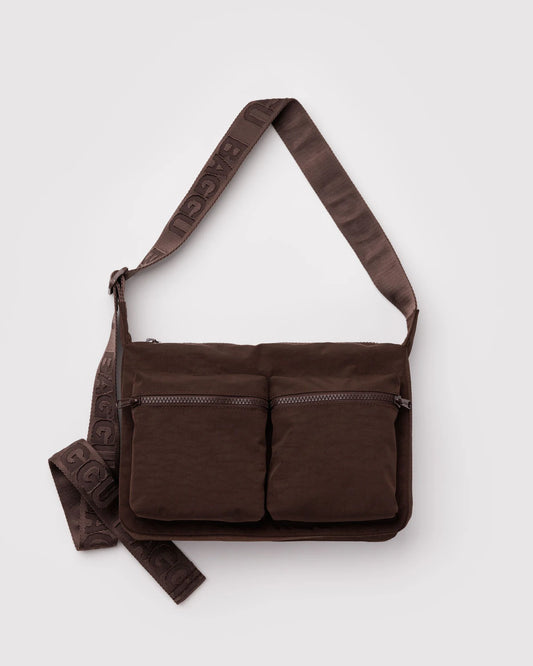 Medium Cargo Crossbody (Coffee)