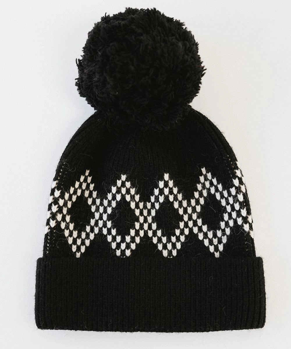 Elio Pom Beanie (Black)