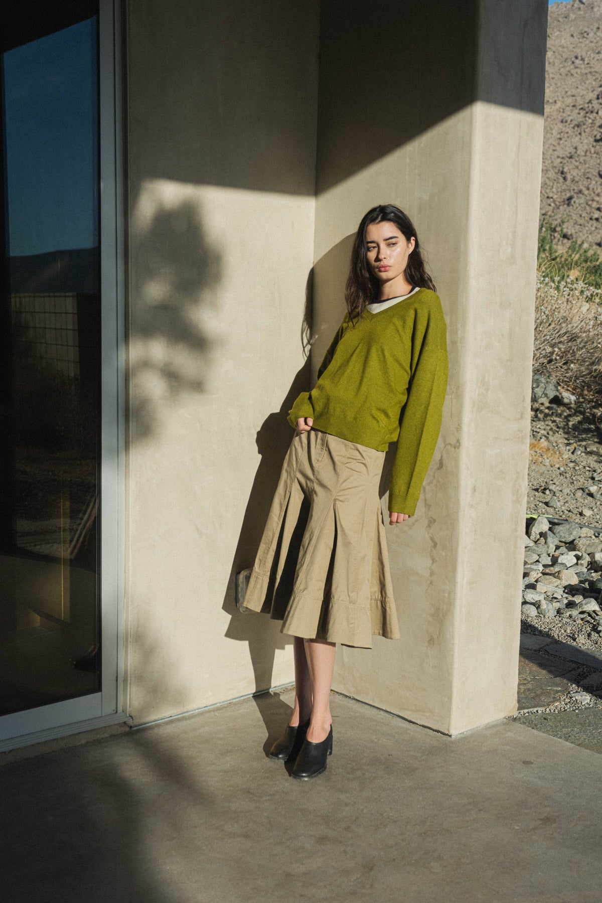 Chartreuse Naomi Sweater