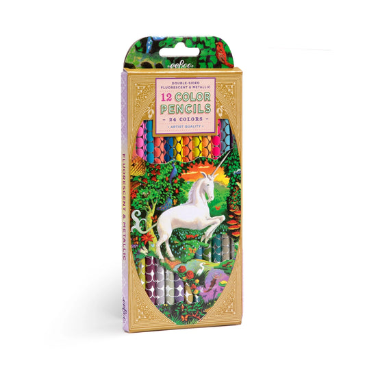 Unicorn Garden 12 Double Special Pencils