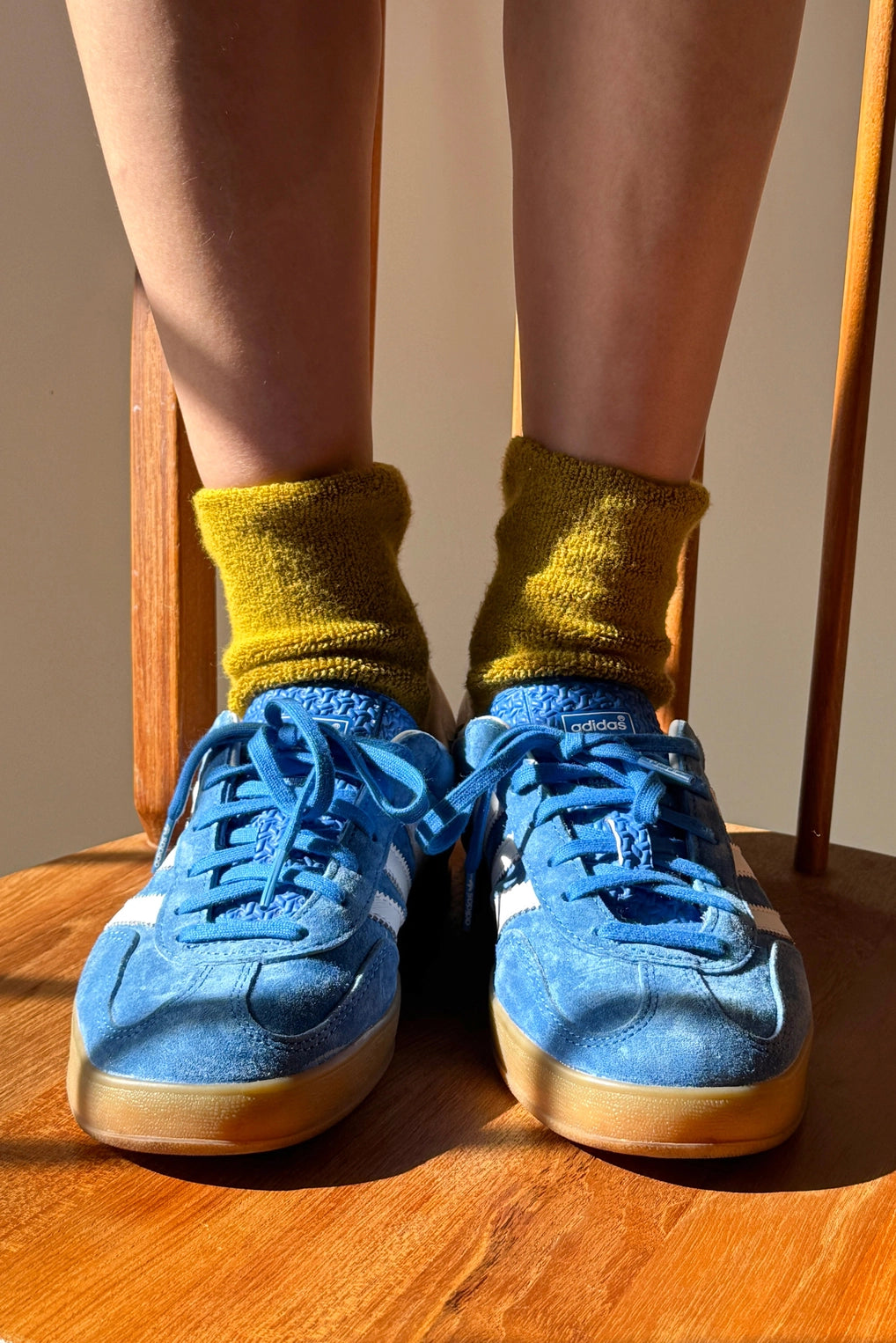 Green Olive Cloud Socks