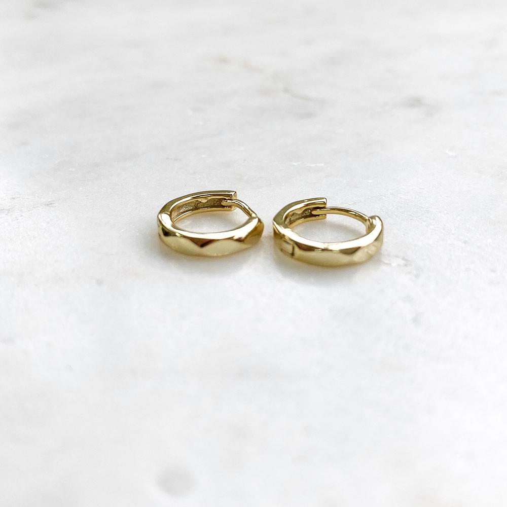 Martalo Geo Gold Hoops