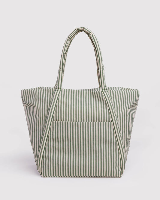 Cloud Bag - Sage Stripe