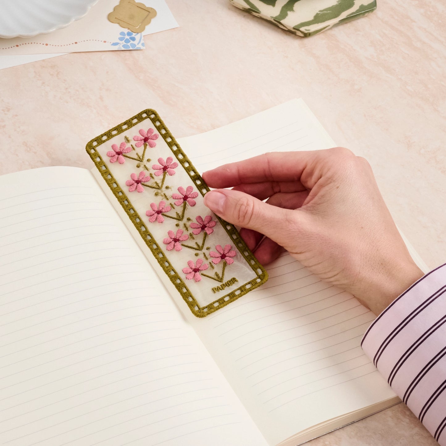 Fabric Bookmark - Folklore