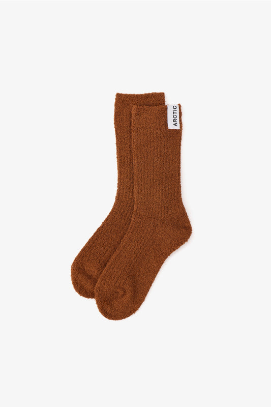 Cosy Socks - 100% Recycled - Sepia