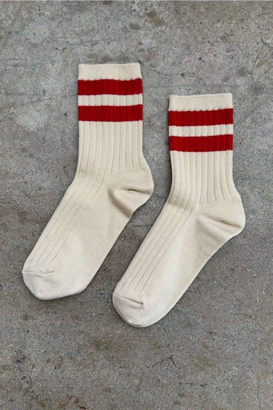 Her Socks - Varsity (Red)