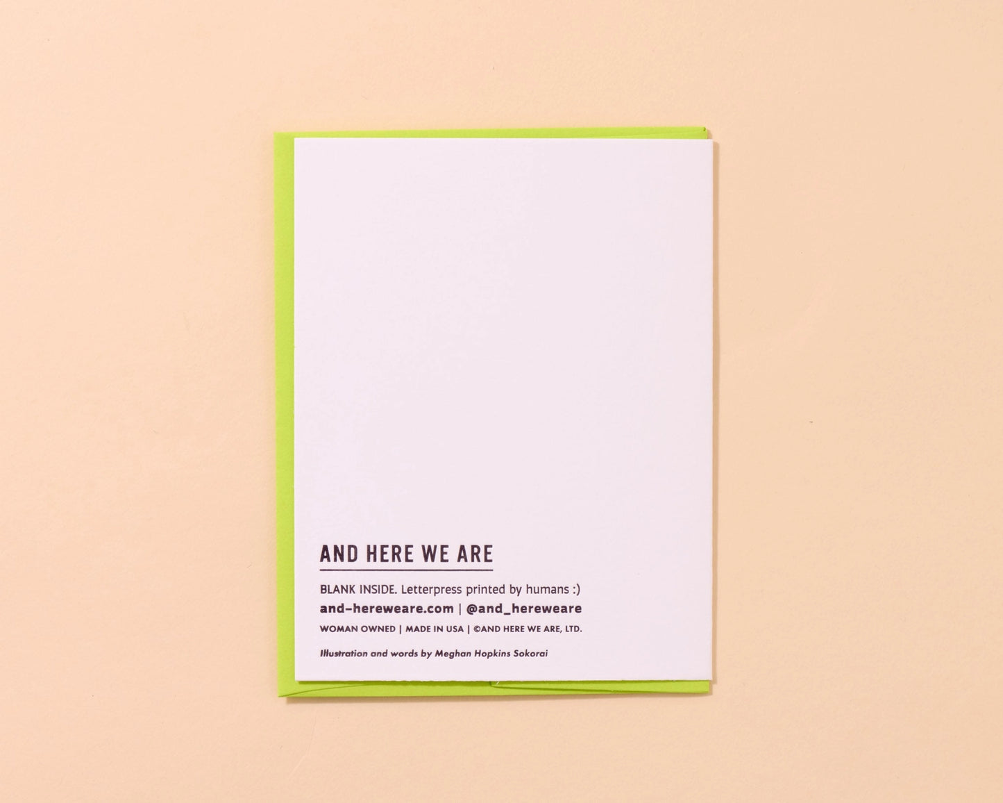 Cute Letterpress Father's Day Greeting Card—Rainbow Trout