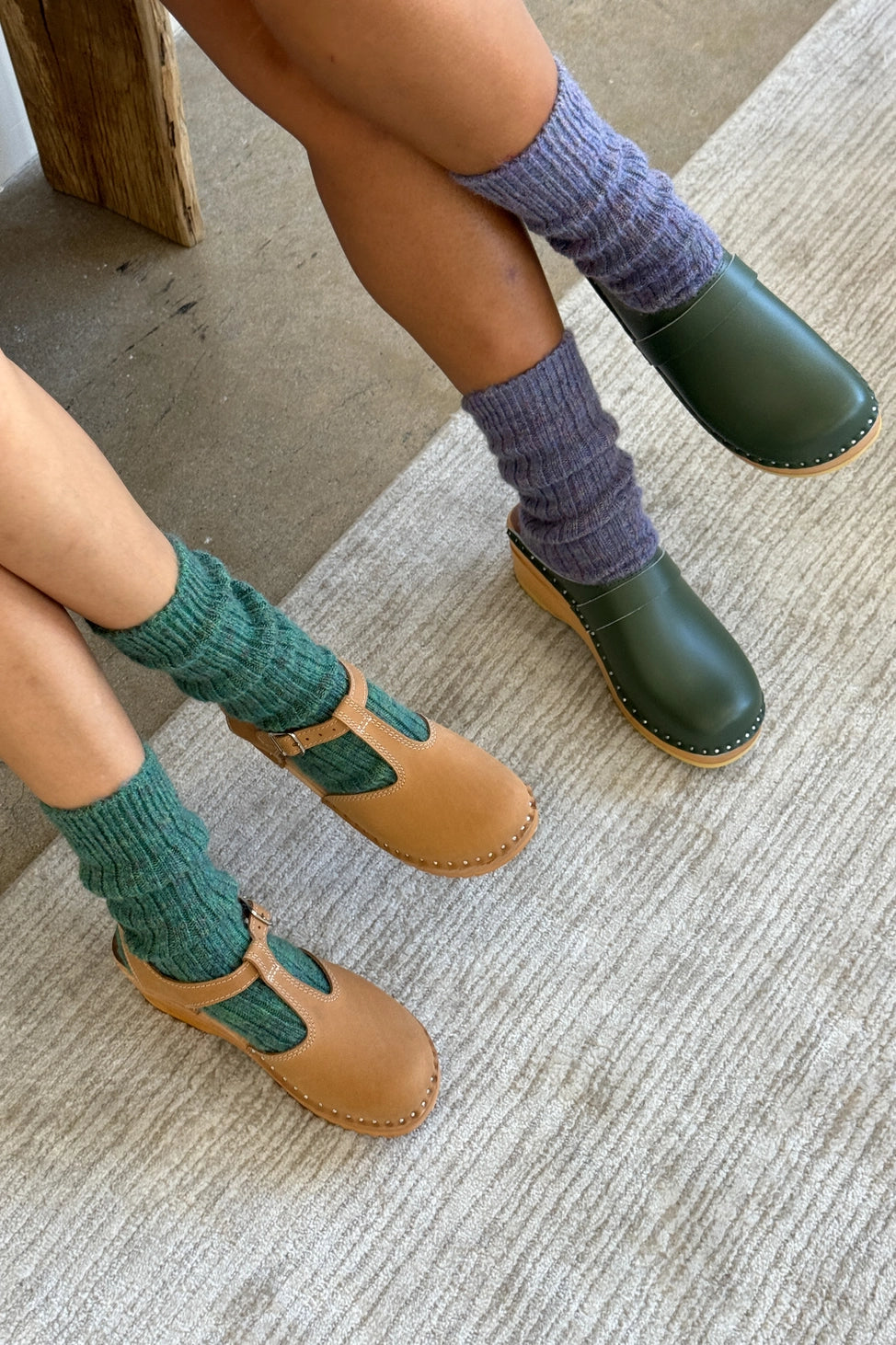 Margot Socks | Emerald