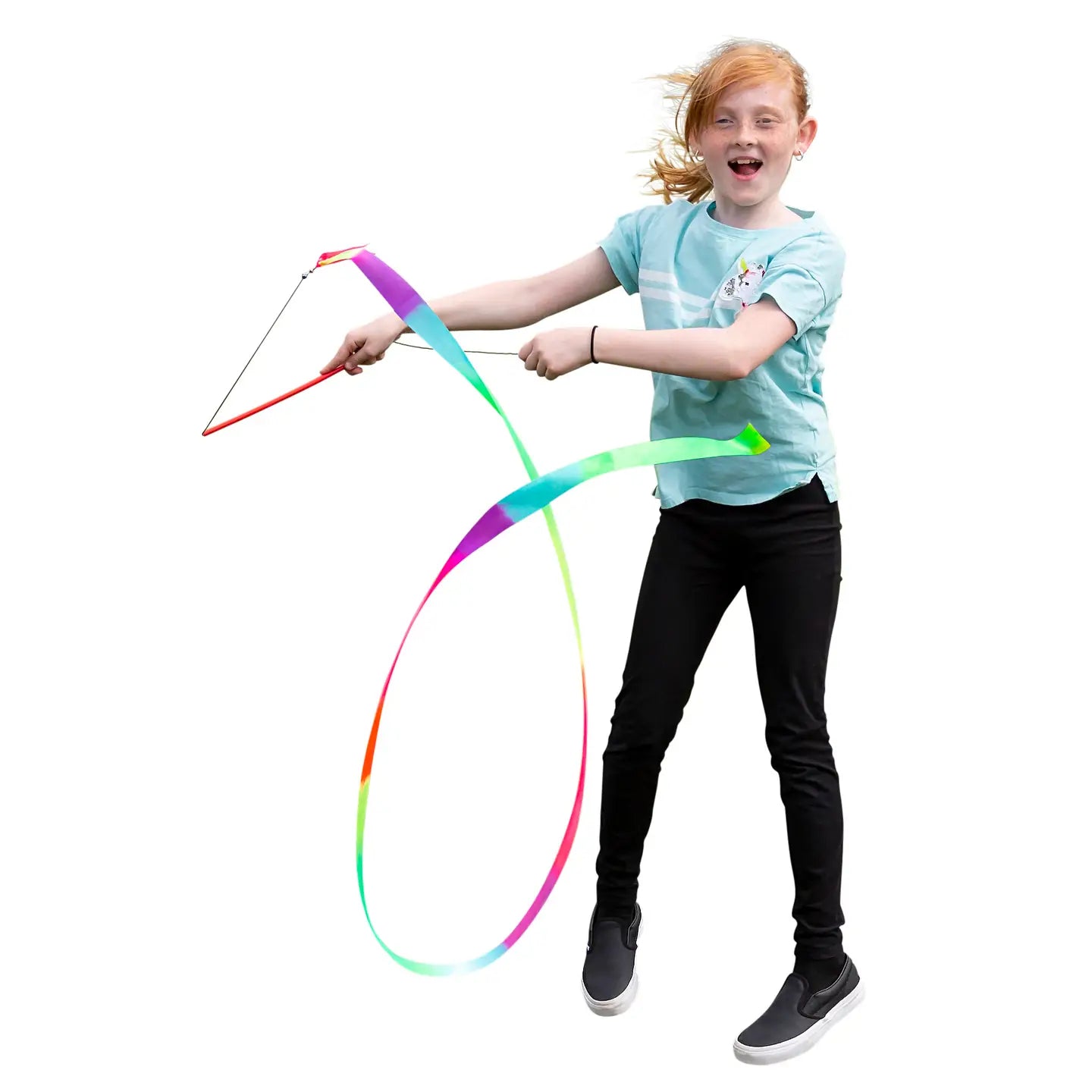 Rainbow Wand Stunt Streamer