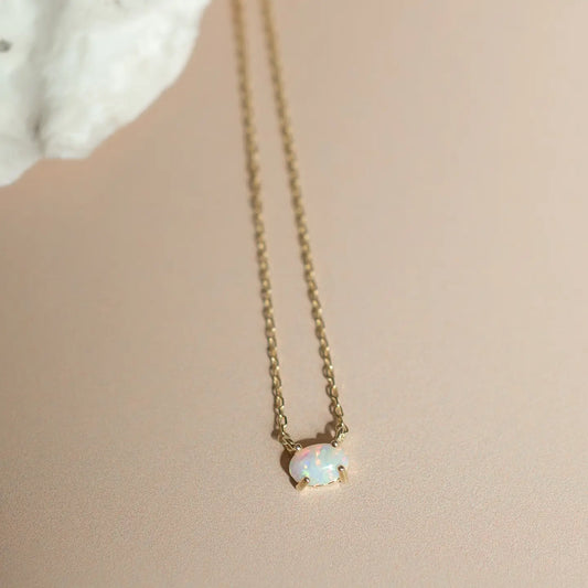 Anna Opal Pendant Necklace